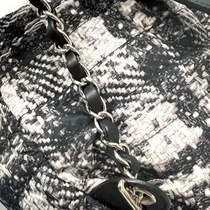 CHANEL | Bags | Chanel Nylon Tweed Backpack Reduced | Poshmark display picture 3